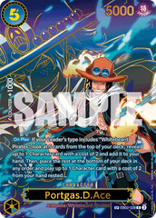 Portgas.D.Ace - EB02-028 - Rare (Special Alternate Art) - Anime 25th Collection