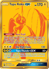 Tapu Koko-GX - SV93 - Hidden Fates Shiny Vault