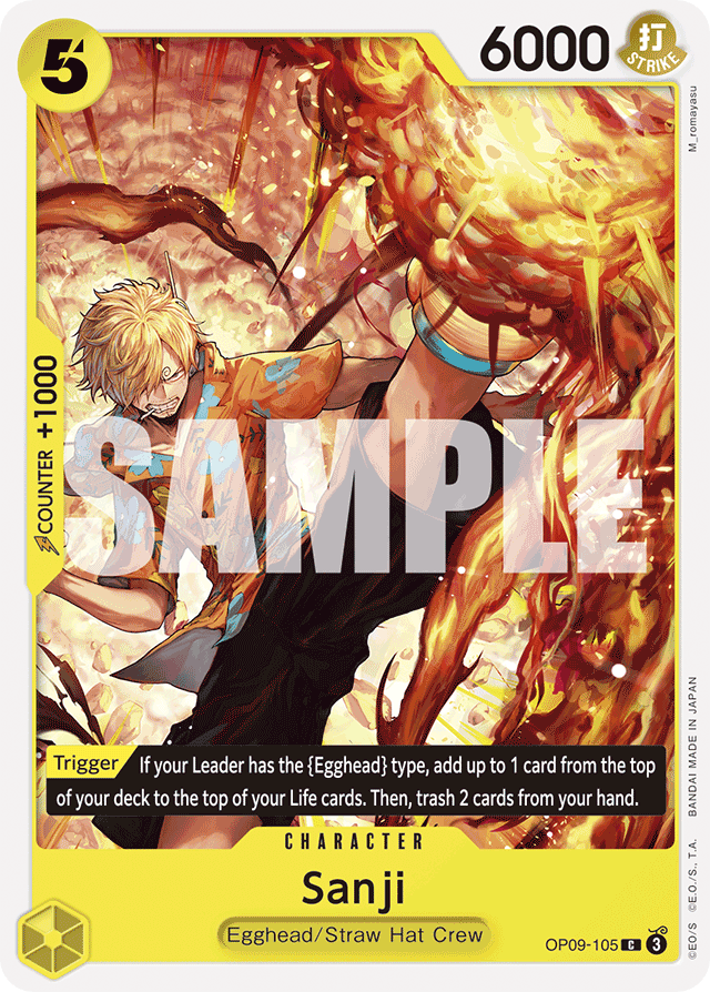 Sanji - OP09-105 - Common - Emperors In The New World