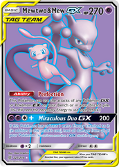 Mewtwo & Mew-GX - 222/236 - Unified Minds