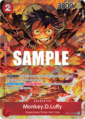 Monkey.D.Luffy - OP01-024 - Super Rare (Alternate Art) - Romance Dawn