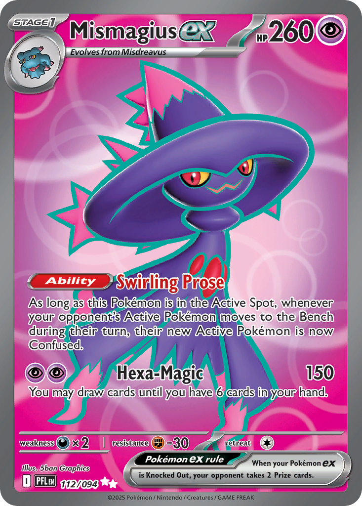 Mismagius ex - 112/94 - Phantasmal Flames