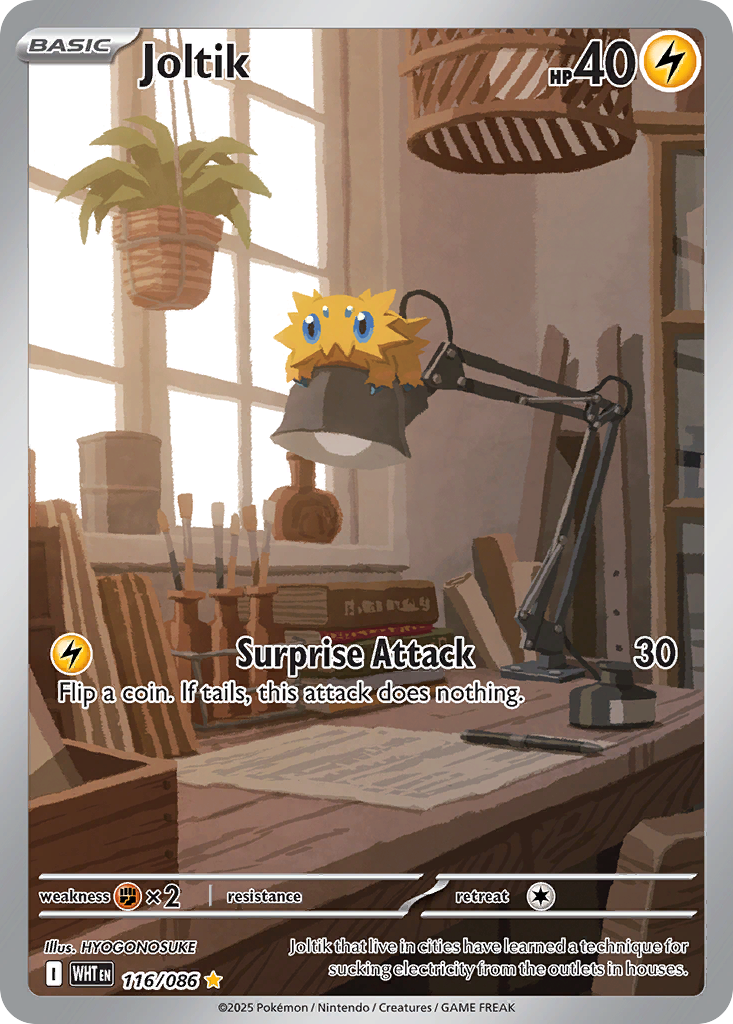 Joltik - 116/86 - White Flare