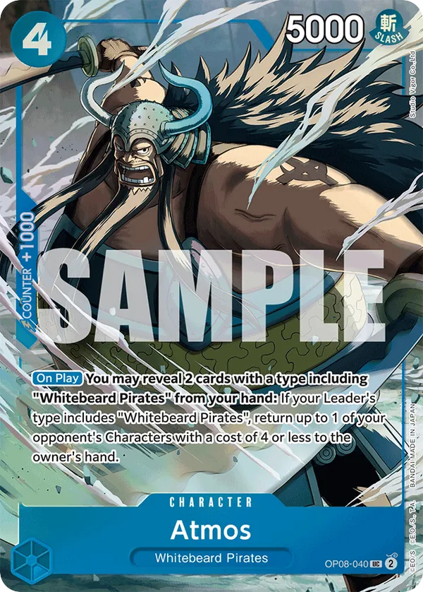 Atmos - OP08-040 - Uncommon (Best Selection Vol3Alt Art) - Two Legends