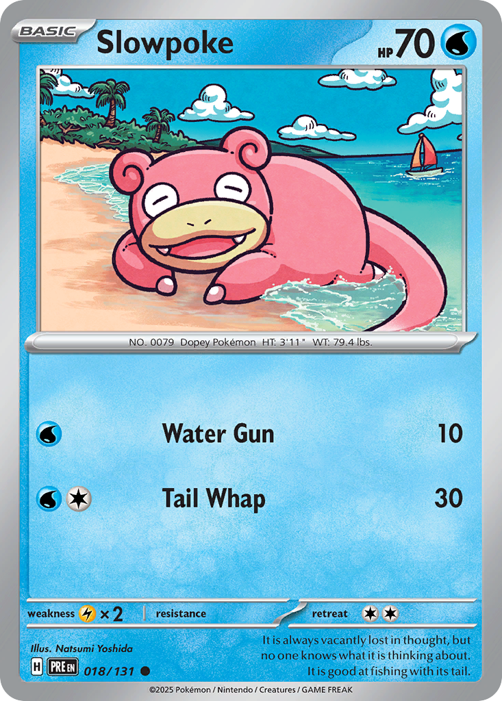 Slowpoke - 018/131 - Prismatic Evolutions