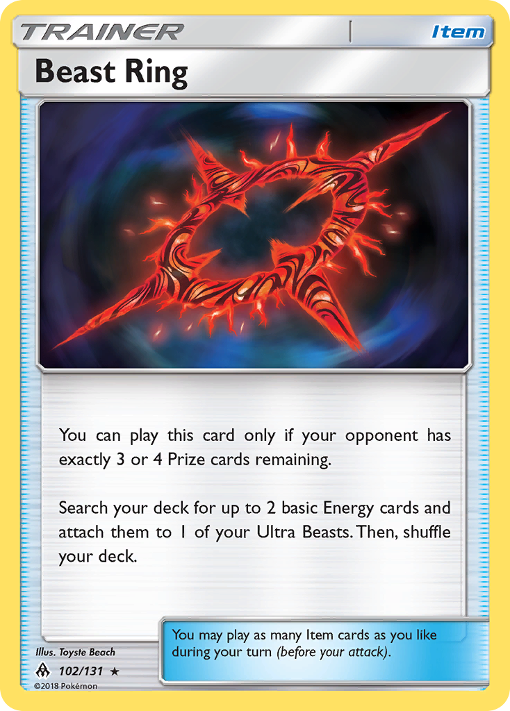 Beast Ring - 102/131 - Forbidden Light