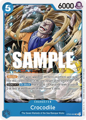 Crocodile - ST03-003 - Super Rare (Treasure Cruise Stamp) - The Seven Warlords of the Sea