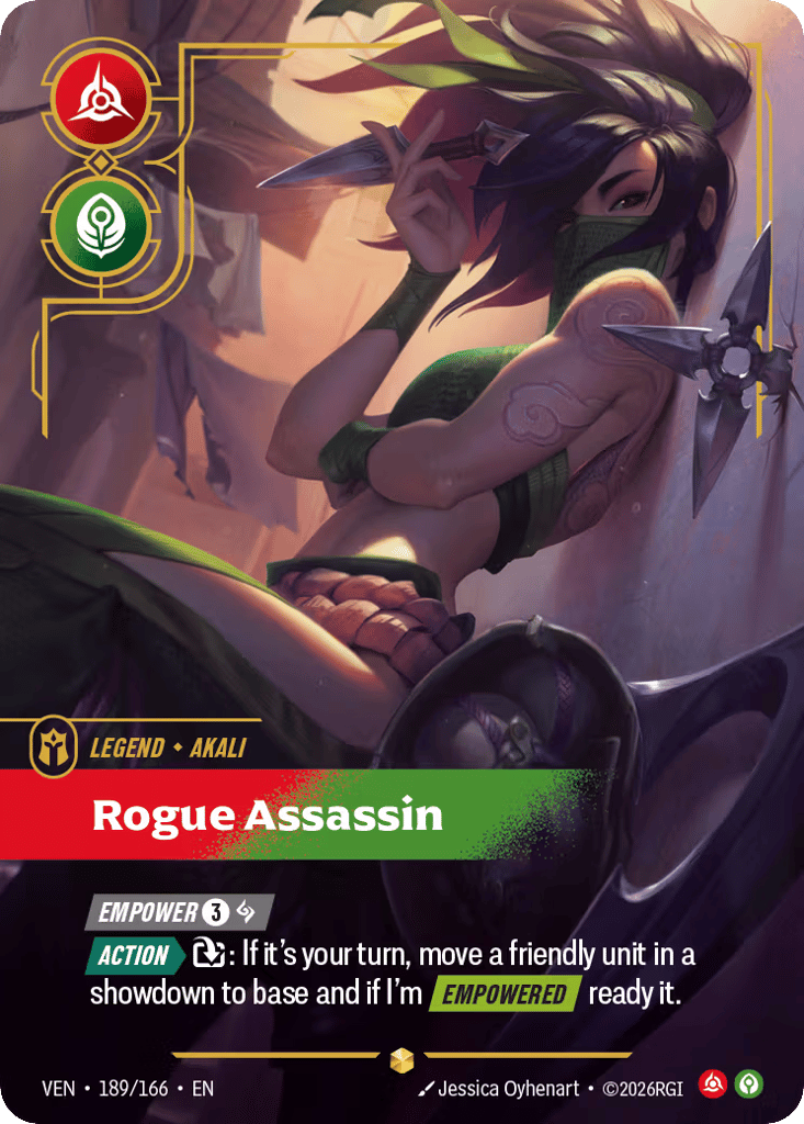 Rogue Assassin - 189/166 - Rare - Vendetta