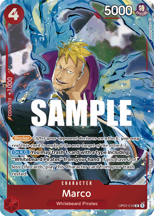 Marco - OP02-018 - Rare (Alternate Art) - Paramount War