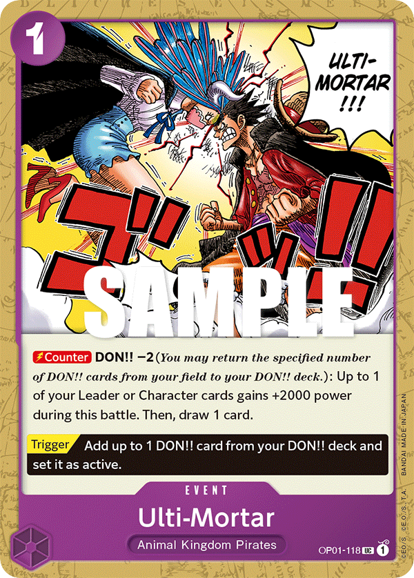 Ulti-Mortar - OP01-118 - Uncommon - Romance Dawn