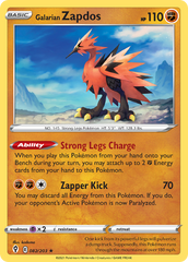 Galarian Zapdos - 082/203 - Evolving Skies
