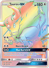 Tauros-GX - 156/149 - Sun & Moon