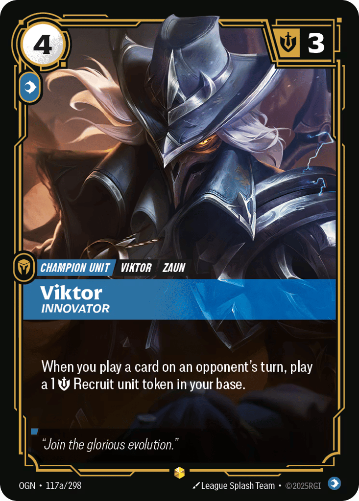 Viktor, Innovator - 117a/298 - Showcase - Origins