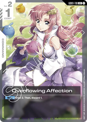 Overflowing Affection - GD01-118 - Uncommon - Newtype Rising