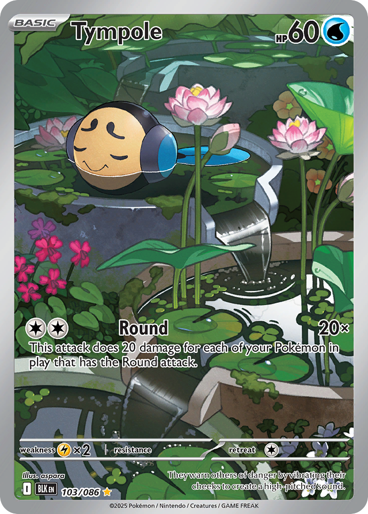 Tympole - 103/86 - Black Bolt