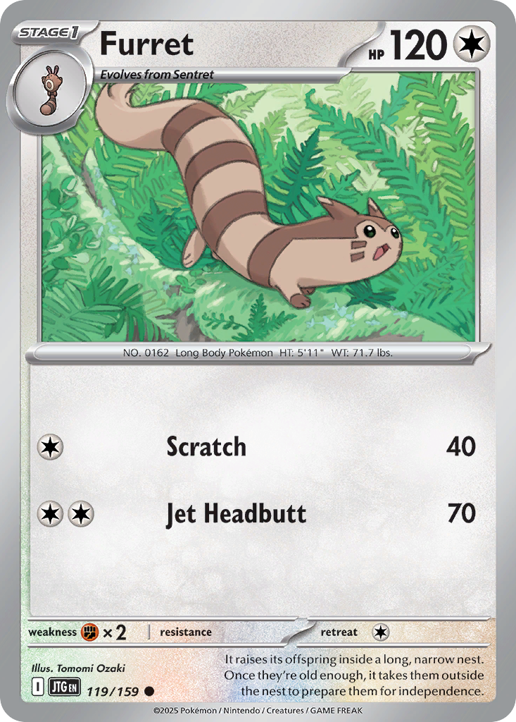 Furret - 119/159 - Journey Together