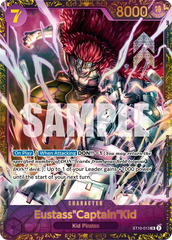 Eustass"Captain"Kid - ST10-013 - Super Rare (Prize Card Alt Art) - Ultra Deck: The Three Captains