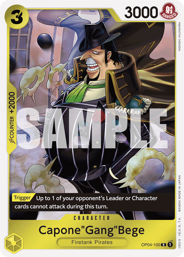 Capone"Gang"Bege - OP04-100 - Rare (Reprint) - Kingdoms of Intrigue