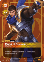 Might Of Demacia - Starter - 023/024 - Rare - Proving Grounds
