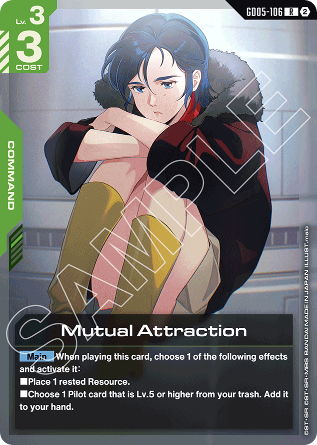 Mutual Attraction - GD05-106 - Rare - Freedom Ascension
