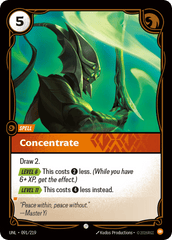 Concentrate - 091/219 - Common - Unleashed