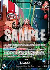Usopp - OP10-042 - Leader (Alternate Art) - Royal Blood