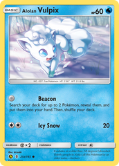 Alolan Vulpix - 21a/145 - Guardians Rising