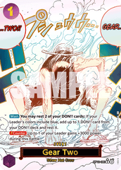 Gear Two - OP11-080 - Rare (Alternate Art) - A Fist Of Divine Speed