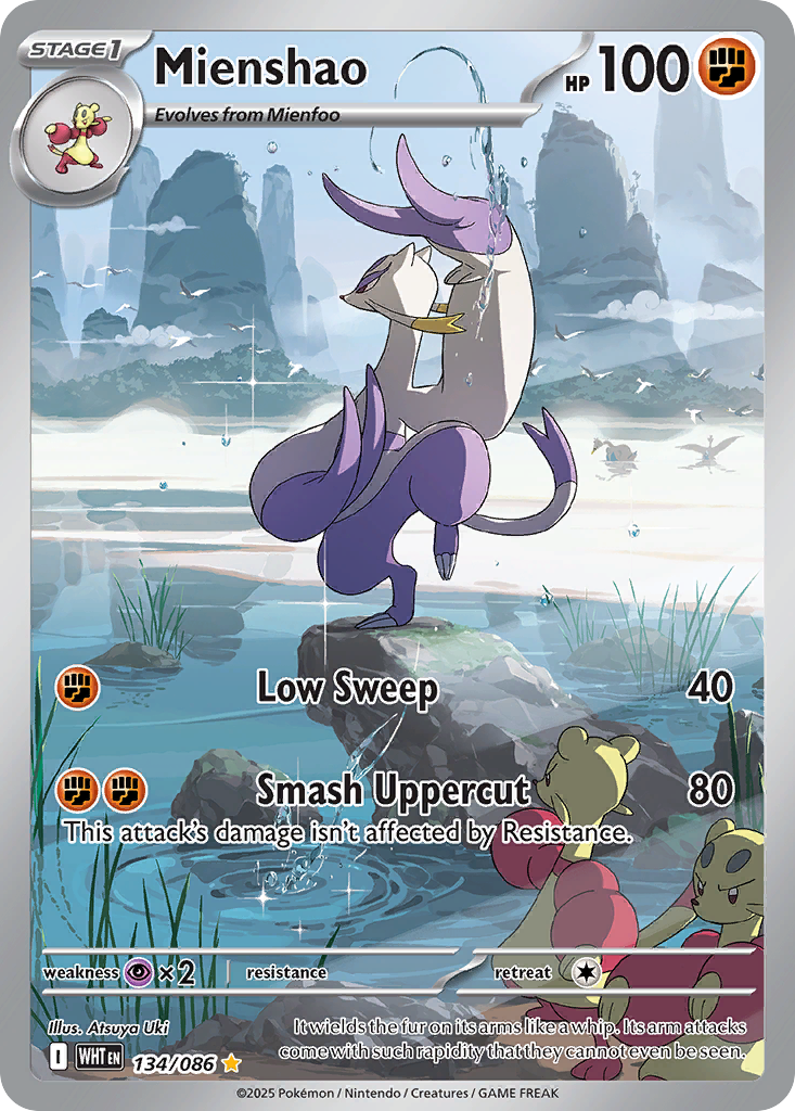 Mienshao - 134/86 - White Flare