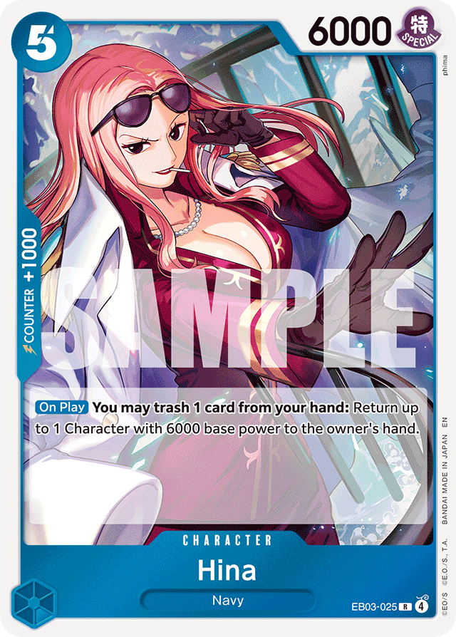 Hina - EB03-025 - Rare - Heroines Edition