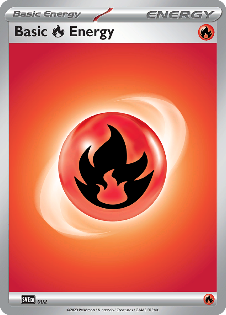 Basic Fire Energy - 002 - Scarlet & Violet Energies