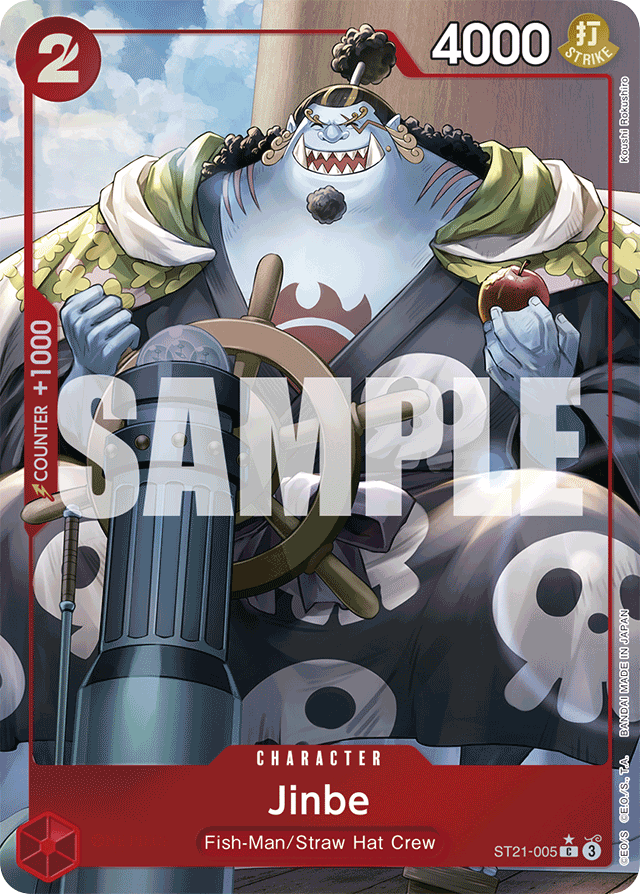 Jinbe - ST21-005 - Common (Alternate Art) - EX Gear 5