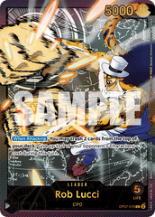 Rob Lucci - OP07-079 - Leader (Special Alternate Art) - 500 Years In The Future