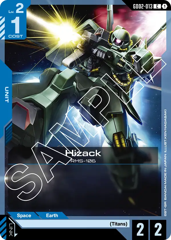 Hizack - GD02-013 - Common - Dual Impact