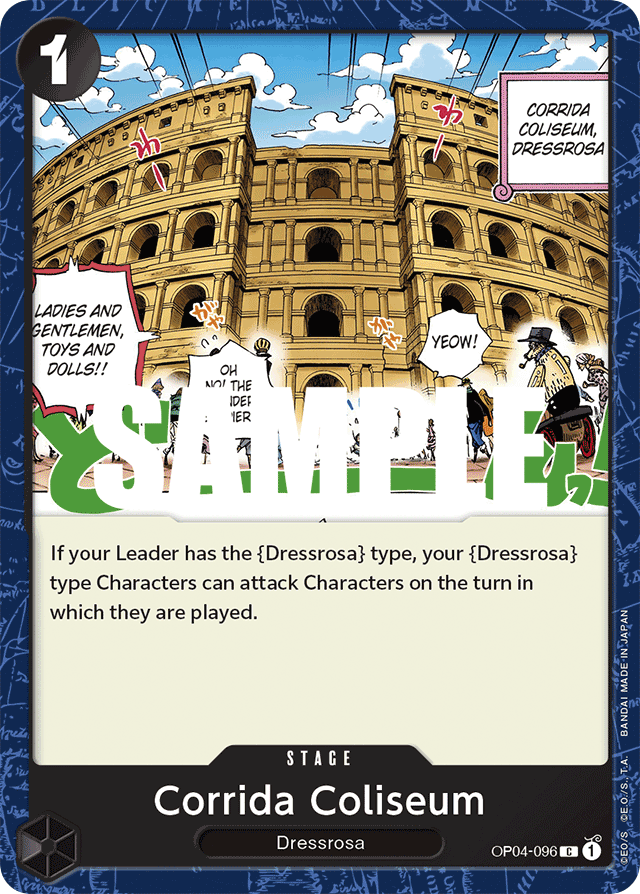 Corrida Coliseum - OP04-096 - Common - Kingdoms of Intrigue
