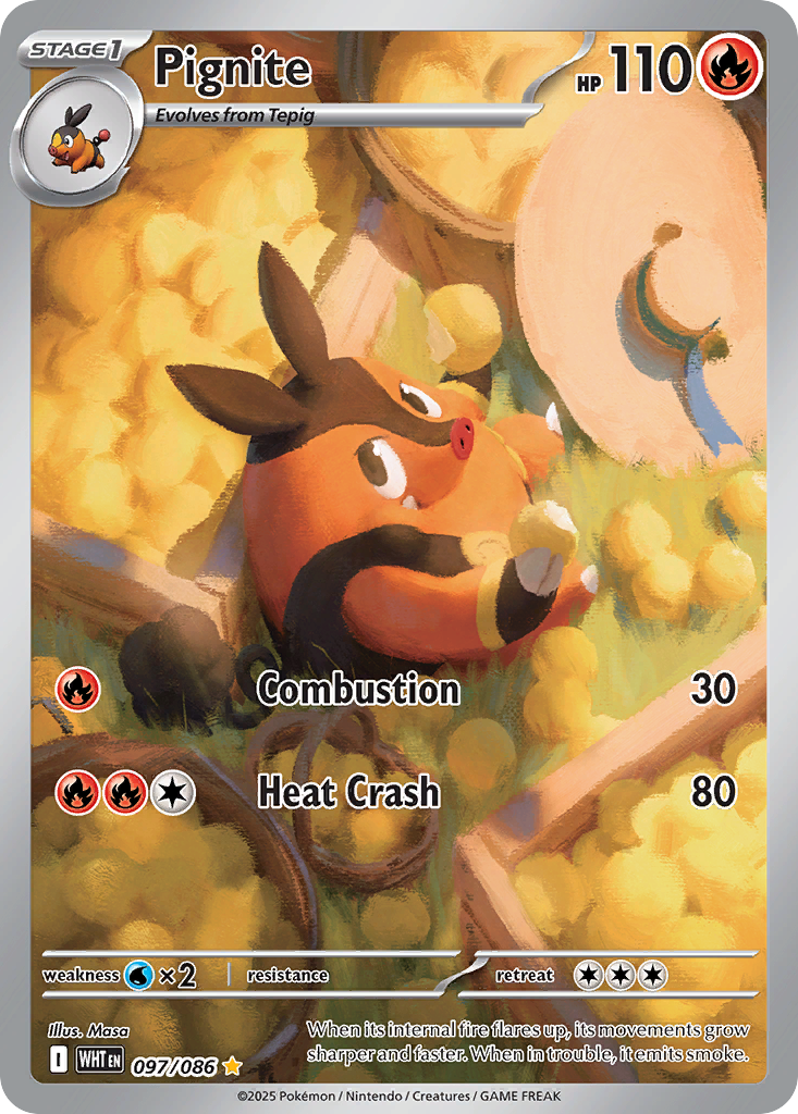 Pignite - 97/86 - White Flare