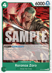 Roronoa Zoro - ST12-008 - Common - Zoro and Sanji