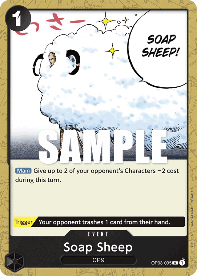 Soap Sheep - OP03-095 - Common - Pillars of Strength
