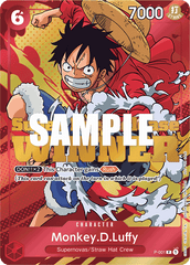 Monkey.D.Luffy - P-001 - Promo (Super Pre Release Winner Stamp) - Promos