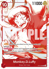 Monkey.D.Luffy - ST10-006 - Super Rare (Third Anniversary Alt Art) - Ultra Deck: The Three Captains