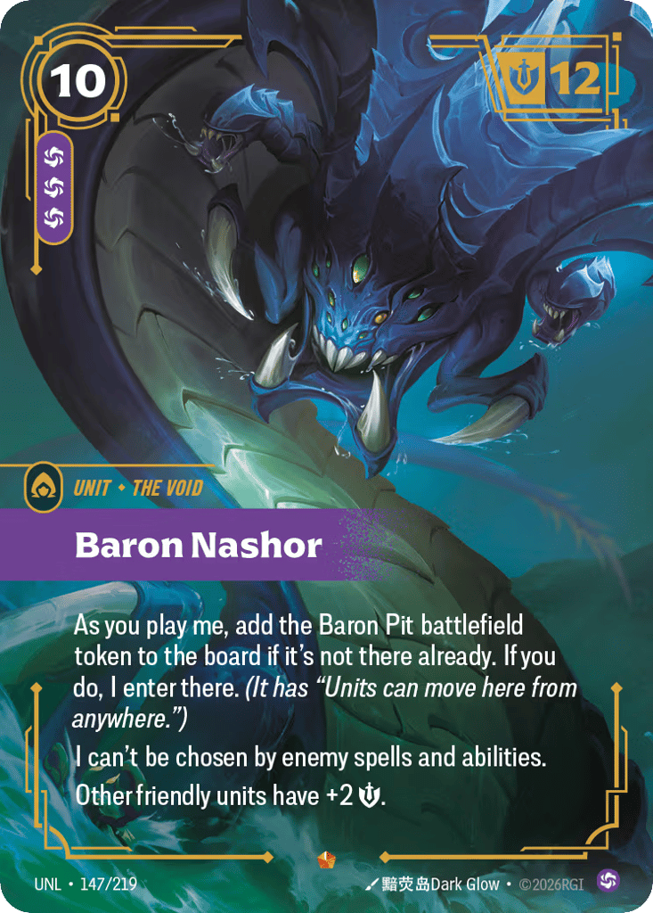 Baron Nashor - 147/219 - Epic - Unleashed