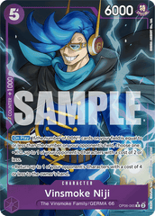 Vinsmoke Niji - OP06-065 - Rare (Premium Alt Art) - Wings of the Captain