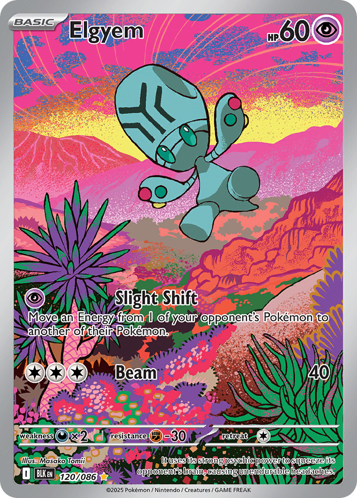 Elgyem - 120/86 - Black Bolt