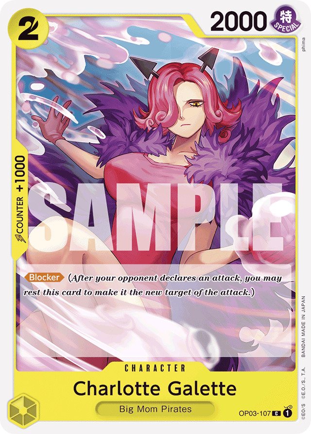 Charlotte Galette - OP03-107 - Common (Reprint) - Pillars of Strength