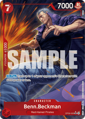 Benn.Beckman - OP09-009 - Super Rare (Alternate Art) - Emperors In The New World