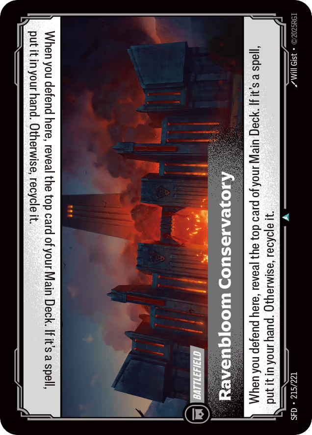 Ravenbloom Conservatory - 215/221 - Uncommon - Spiritforged