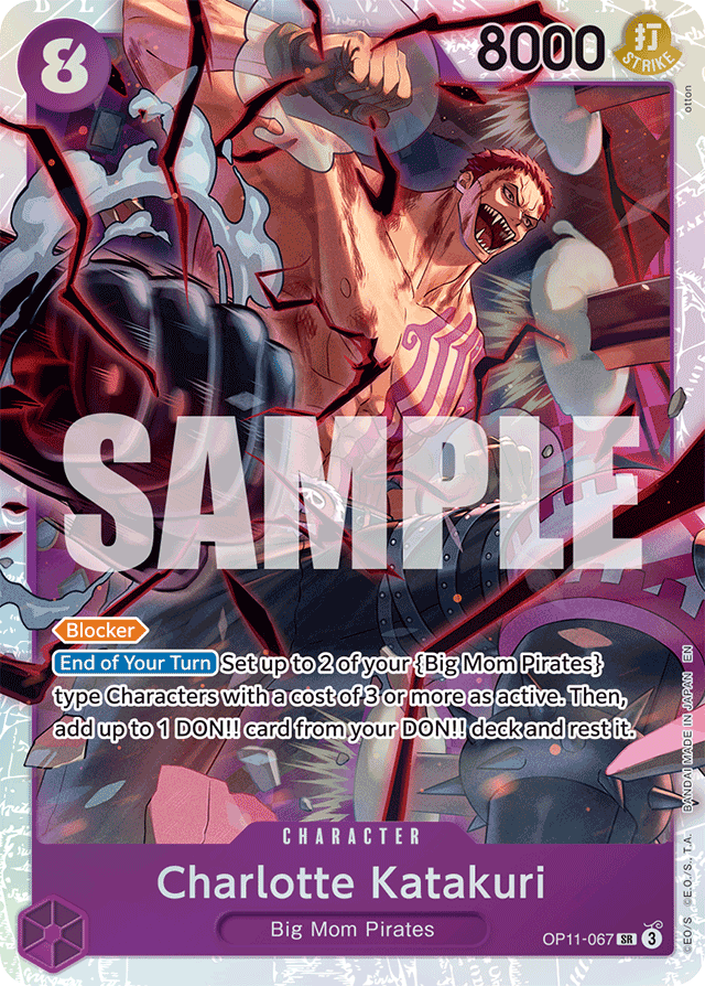 Charlotte Katakuri - OP11-067 - Super Rare - A Fist Of Divine Speed