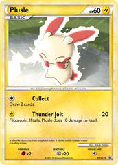 Plusle - HGSS16 - HGSS Black Star Promos