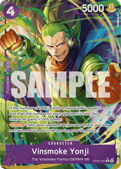 Vinsmoke Yonji - OP06-067 - Rare (Premium Alt Art) - Wings of the Captain