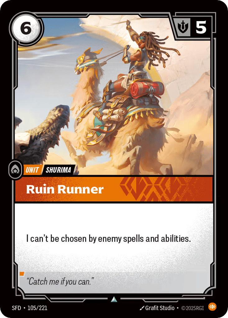 Ruin Runner - 105/221 - Uncommon - Spiritforged